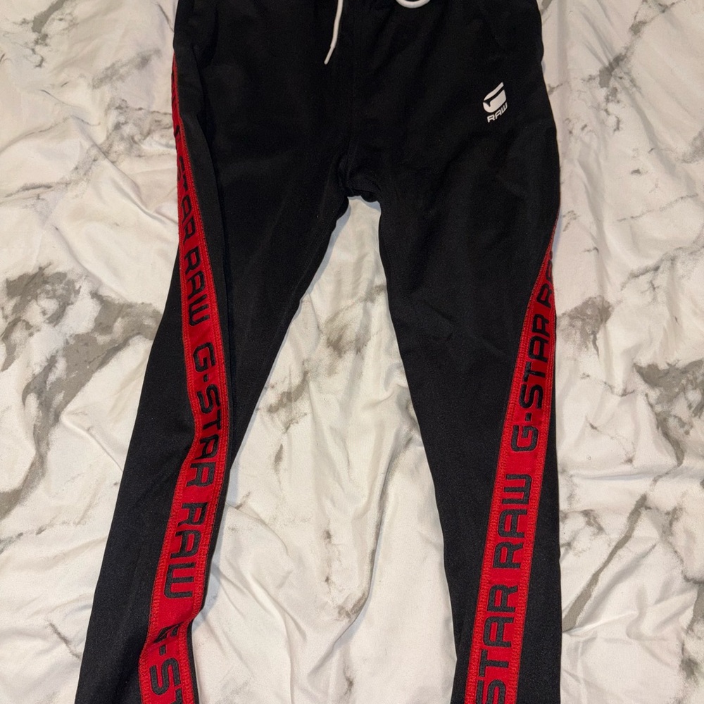 G-Star Kids Joggers with Black and Red Design